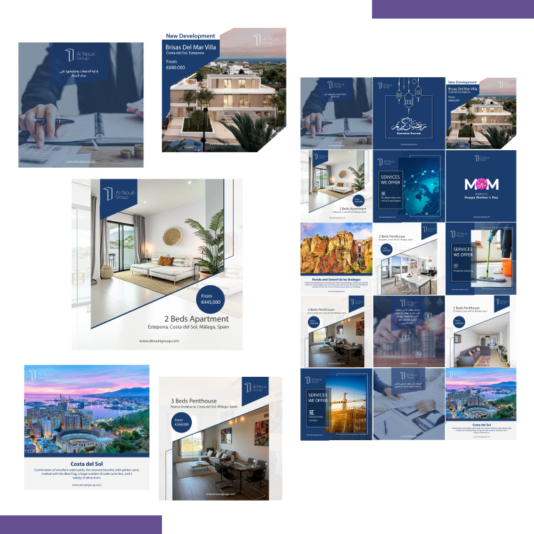 Alnouri Group Social Media